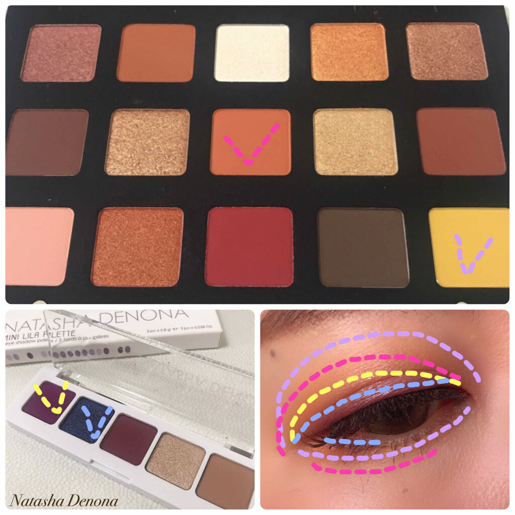  リラパレット/Natasha Denona/アイシャドウパレットを使ったクチコミ（3枚目）