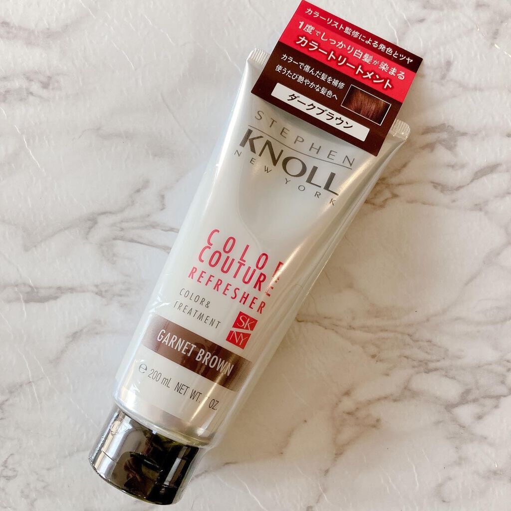 カラークチュール カラートリートメント/スティーブンノル ニューヨーク/ヘアカラーを使ったクチコミ(1枚目)