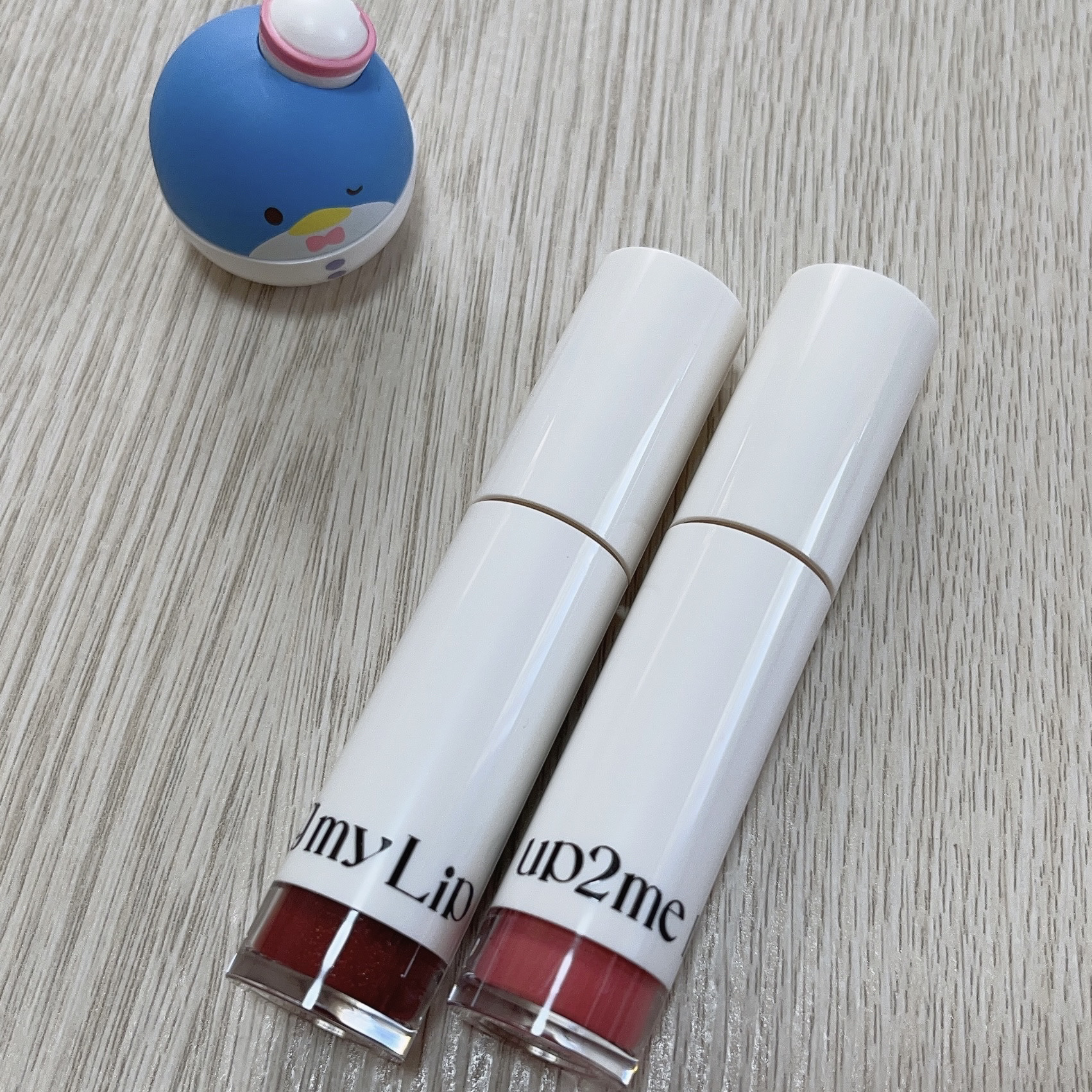 アップトゥーミー　ハグマイリップ　カラーロックプランパー/up2me/リッププランパーを使ったクチコミ（2枚目）