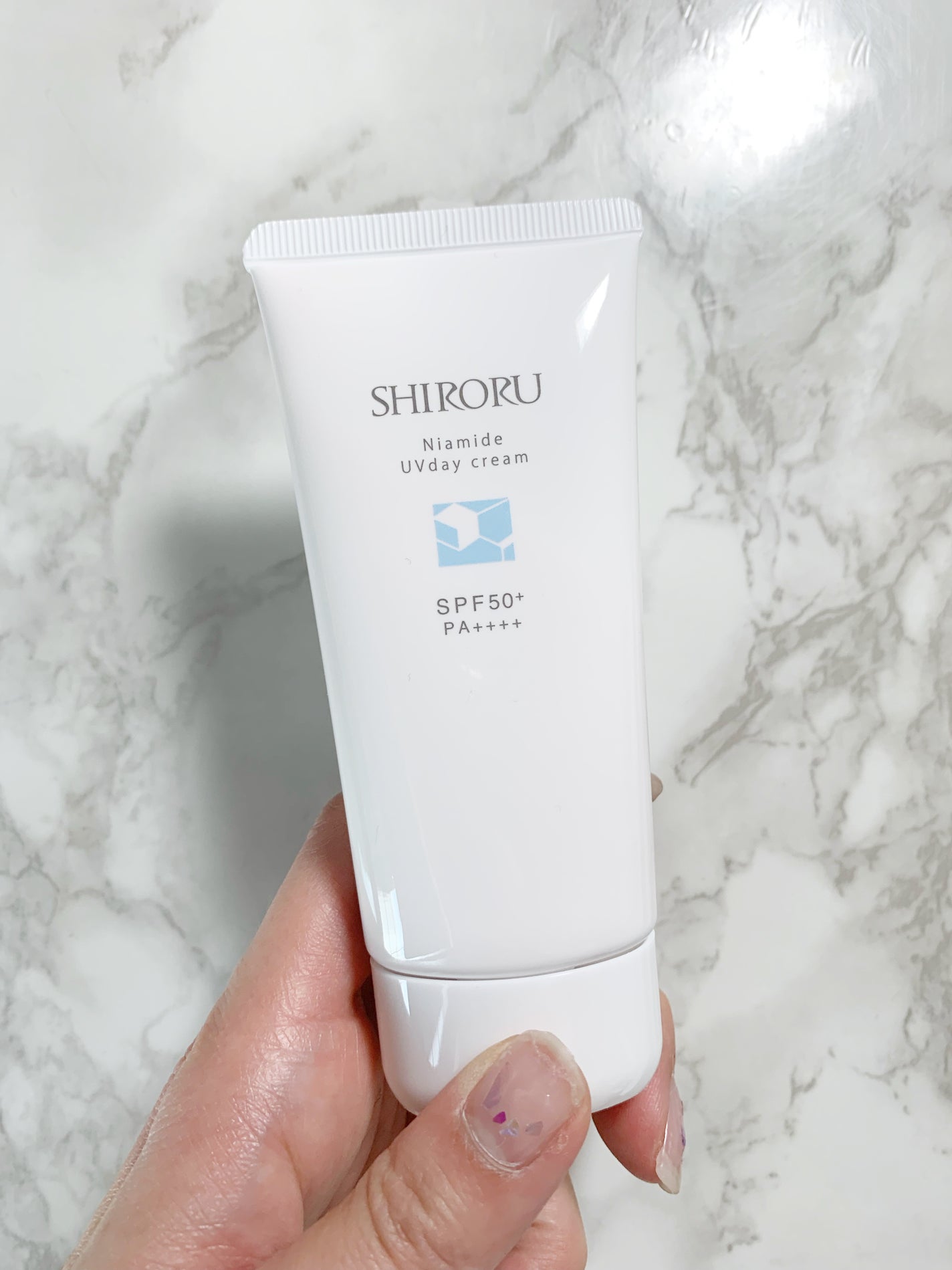 ナイアミドUVデイクリーム/SHIRORU/日焼け止めクリームを使ったクチコミ(3枚目)