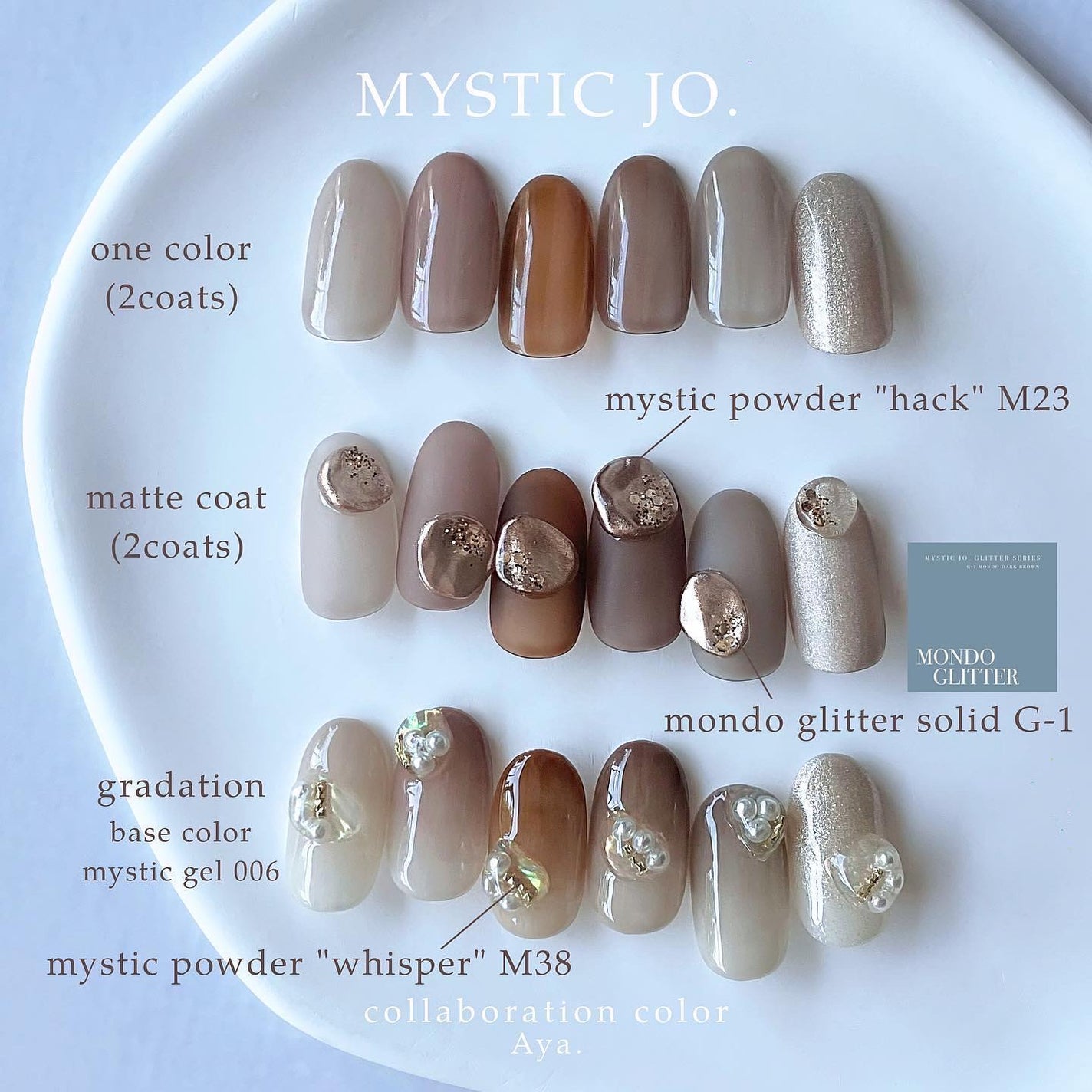 sato 🕊 self nail🫧🤍 on LIPS 「𝖬𝖸𝖲𝖳𝖨𝖢𝖩𝖮.𝖼𝗈𝗅𝗅𝖺𝖻𝗈𝗋𝖺𝗍𝗂𝗈𝗇𝖼𝗈𝗅𝗈𝗋@mys..」(2枚目)