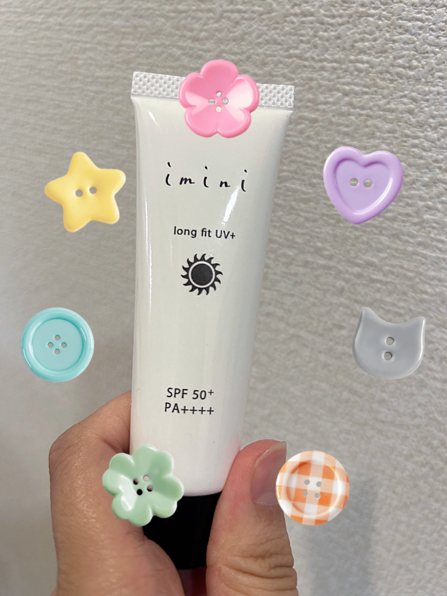 【未開封】imini 日焼け止め ロングフィットUV➕リペアセラム 試してみた】imini ロングフィットUV+ のリアルな口コミ
