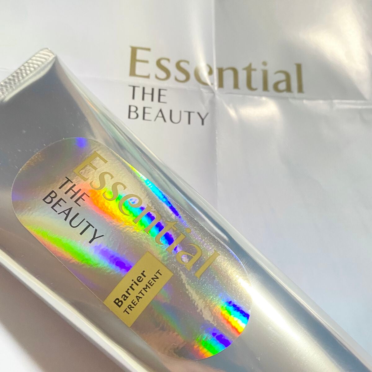 髪のキメ美容バリアトリートメント/エッセンシャル/洗い流すヘアトリートメントを使ったクチコミ(1枚目)