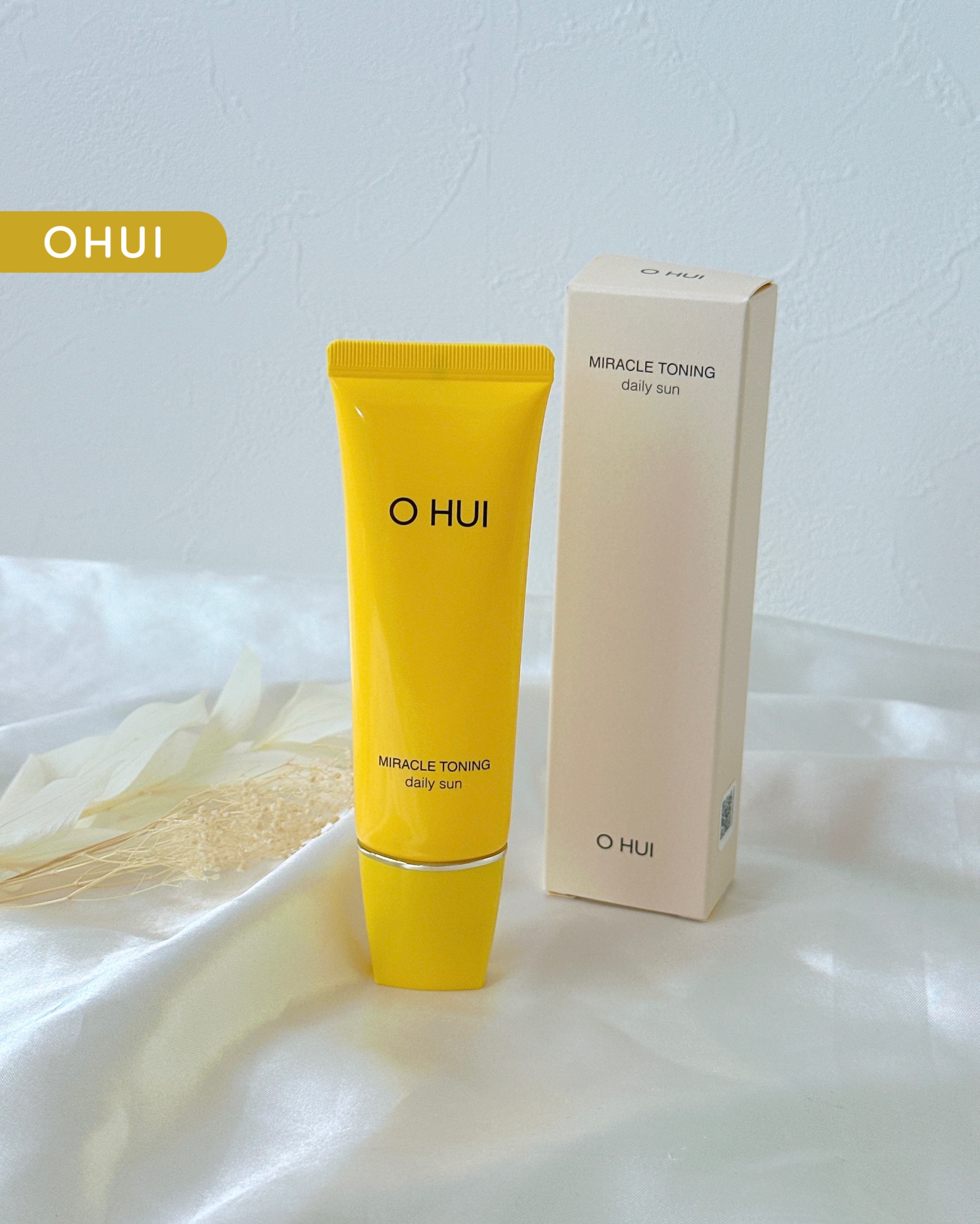 ミラクルトーニング デイリーサン/OHUI/日焼け止めミルクを使ったクチコミ（1枚目）