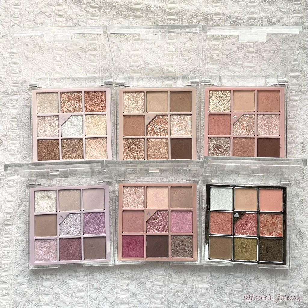 グリッターペディアアイパレット/unleashia/アイシャドウパレットを使ったクチコミ(8枚目)