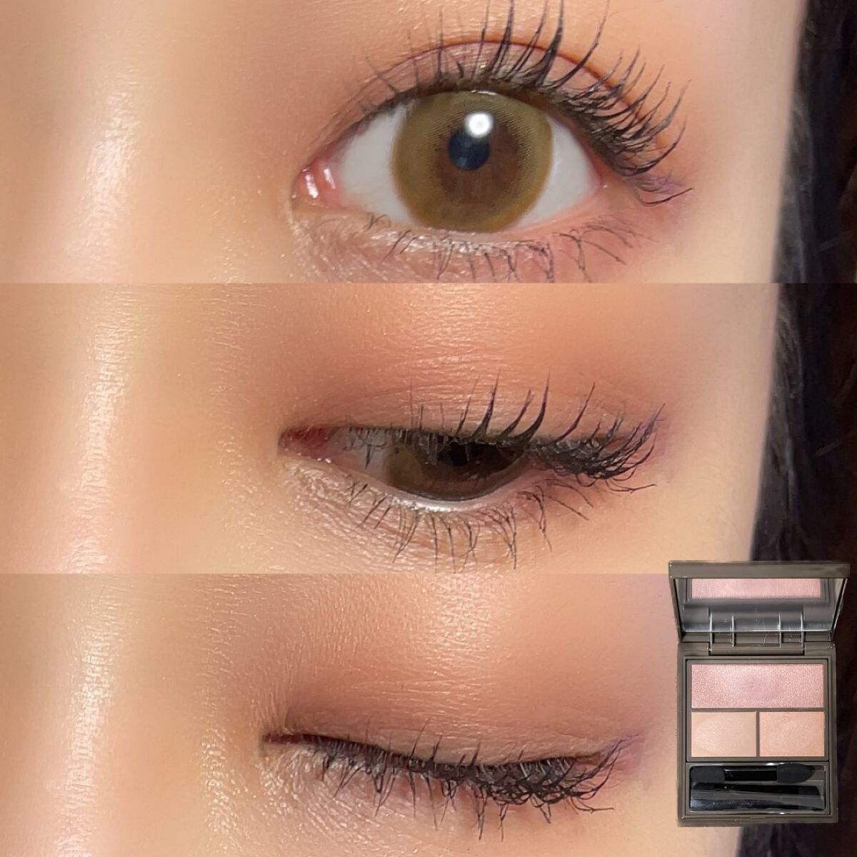 フーミー マルチアイブロウパウダー/WHOMEE/パウダーアイブロウを使ったクチコミ（3枚目）