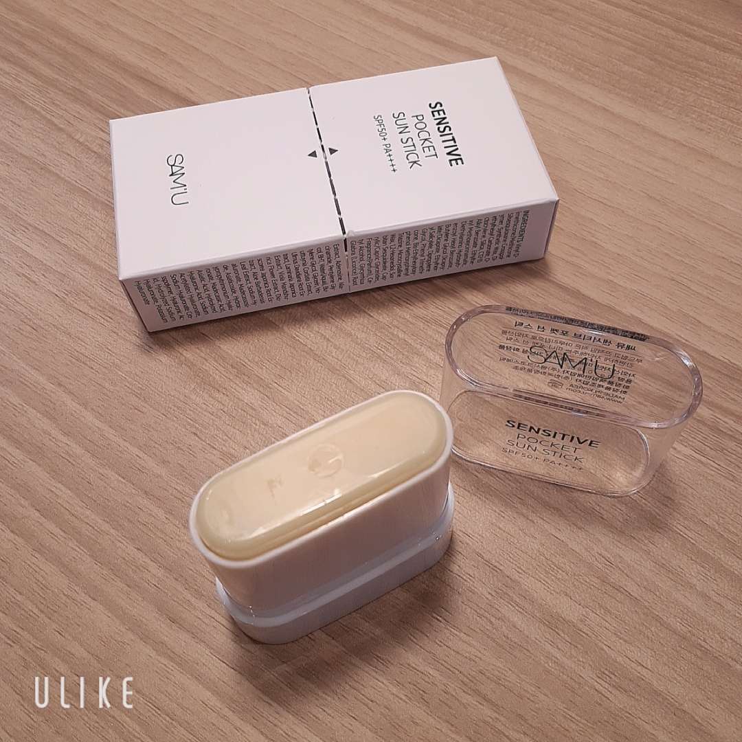 センシティブポケットサンスティック/SAM'U/日焼け止めスティックを使ったクチコミ（1枚目）