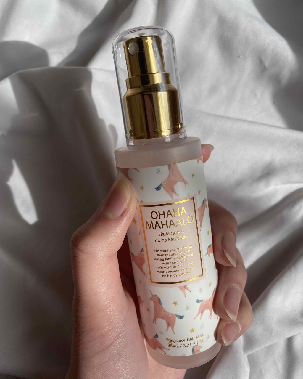 フレグランスヘアミスト ハリーアノヘア/OHANA MAHAALO/ヘアミストを使ったクチコミ（1枚目）