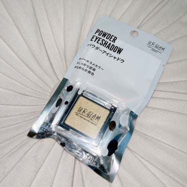 UR GLAM　POWDER EYESHADOW ブライトイエロー/U R GLAM/シングルアイシャドウを使ったクチコミ（1枚目）