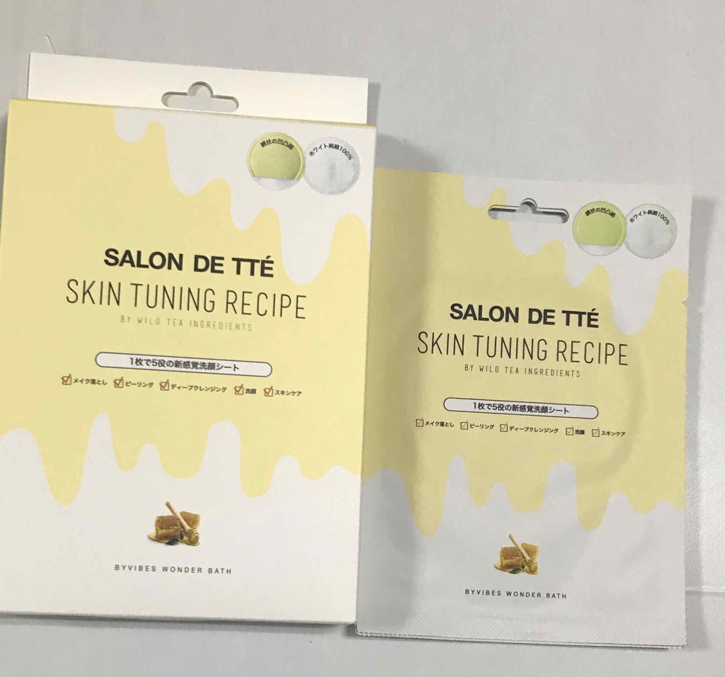SALON DE TTÉ (サロンドテ)ハニーエディション/WONDER BATH/ピーリングを使ったクチコミ(2枚目)