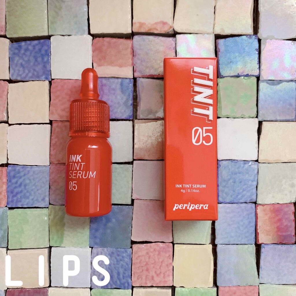 インクティントセラム/PERIPERA/口紅を使ったクチコミ(1枚目)