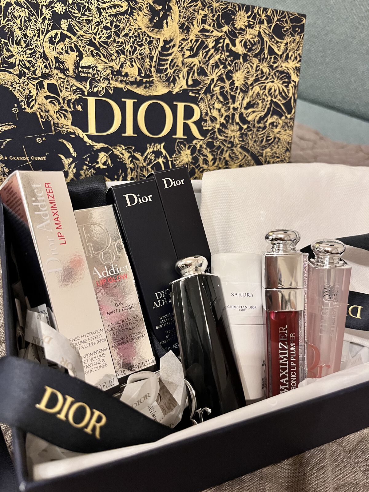 ディオール アディクト リップ グロウ 028 ミンティー ローズ/Dior/リップバームを使ったクチコミ（1枚目）