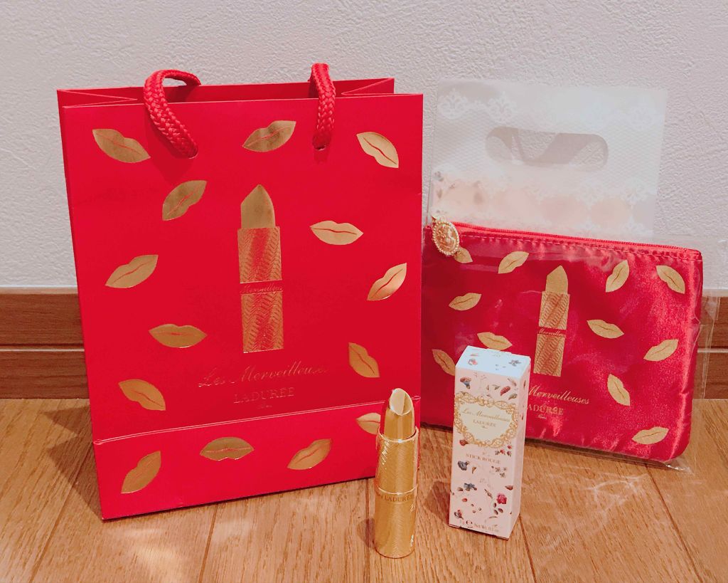 スティック ルージュ/レ・メルヴェイユーズ ラデュレ/口紅を使ったクチコミ(1枚目)