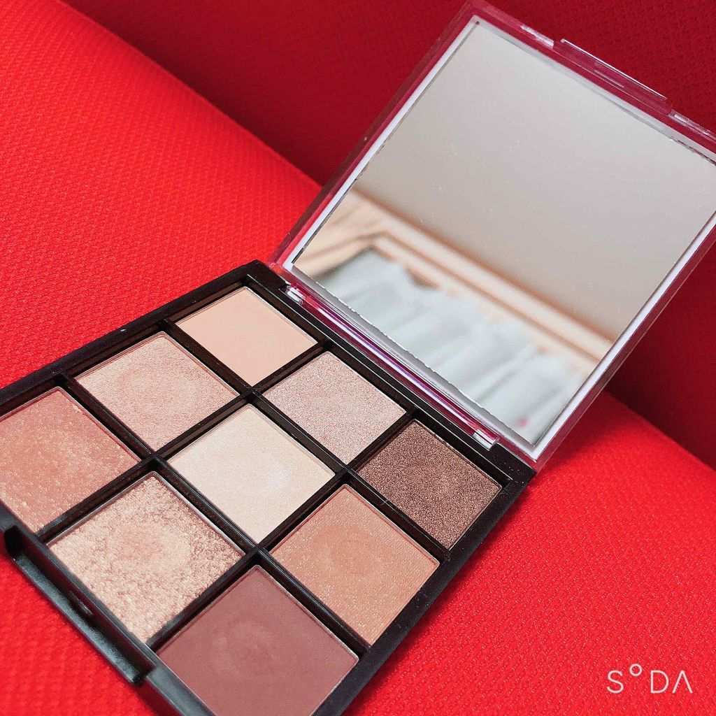 UR GLAM　BLOOMING EYE COLOR PALETTE/U R GLAM/アイシャドウパレットを使ったクチコミ（2枚目）