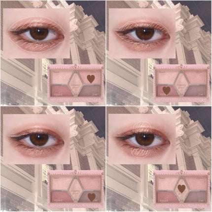 【旧品】パーフェクトスタイリストアイズ/キャンメイク/アイシャドウパレットを使ったクチコミ(2枚目)