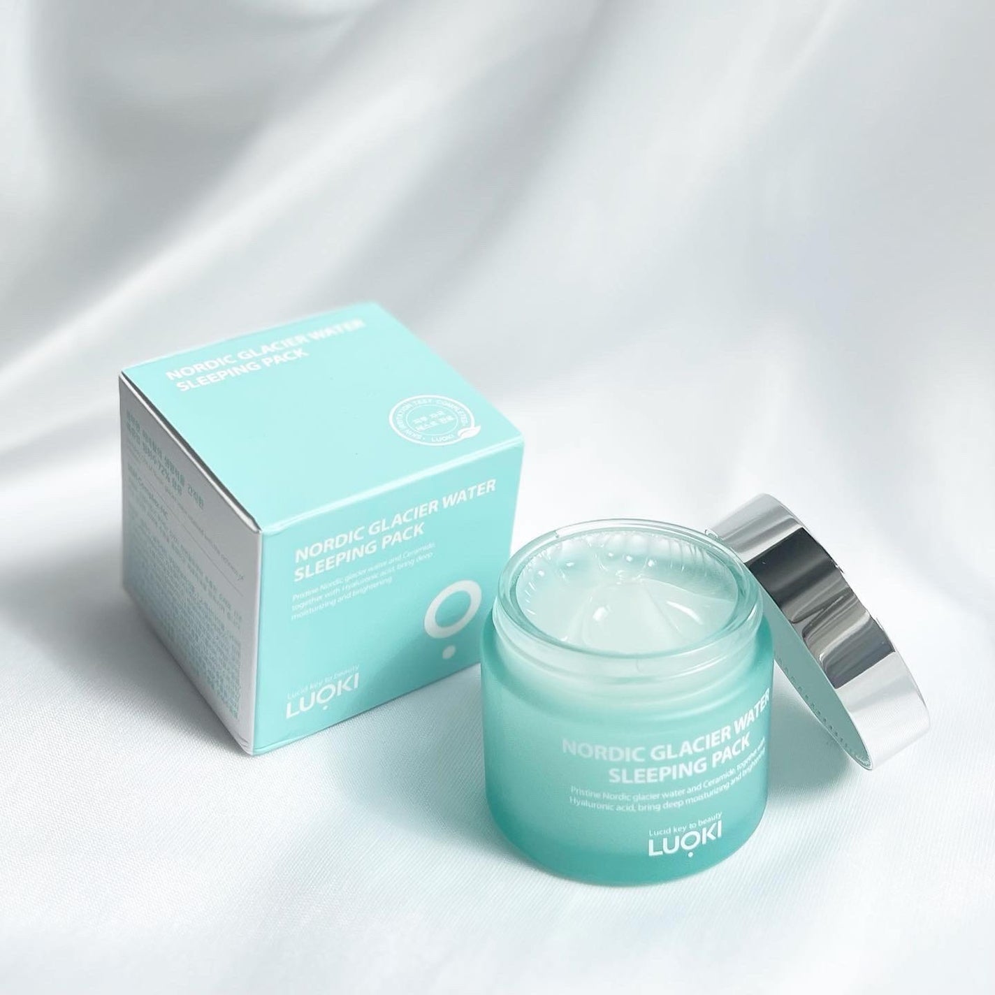 ノルディック氷河水スリーピングパック/LUOKI/フェイスクリームを使ったクチコミ(1枚目)