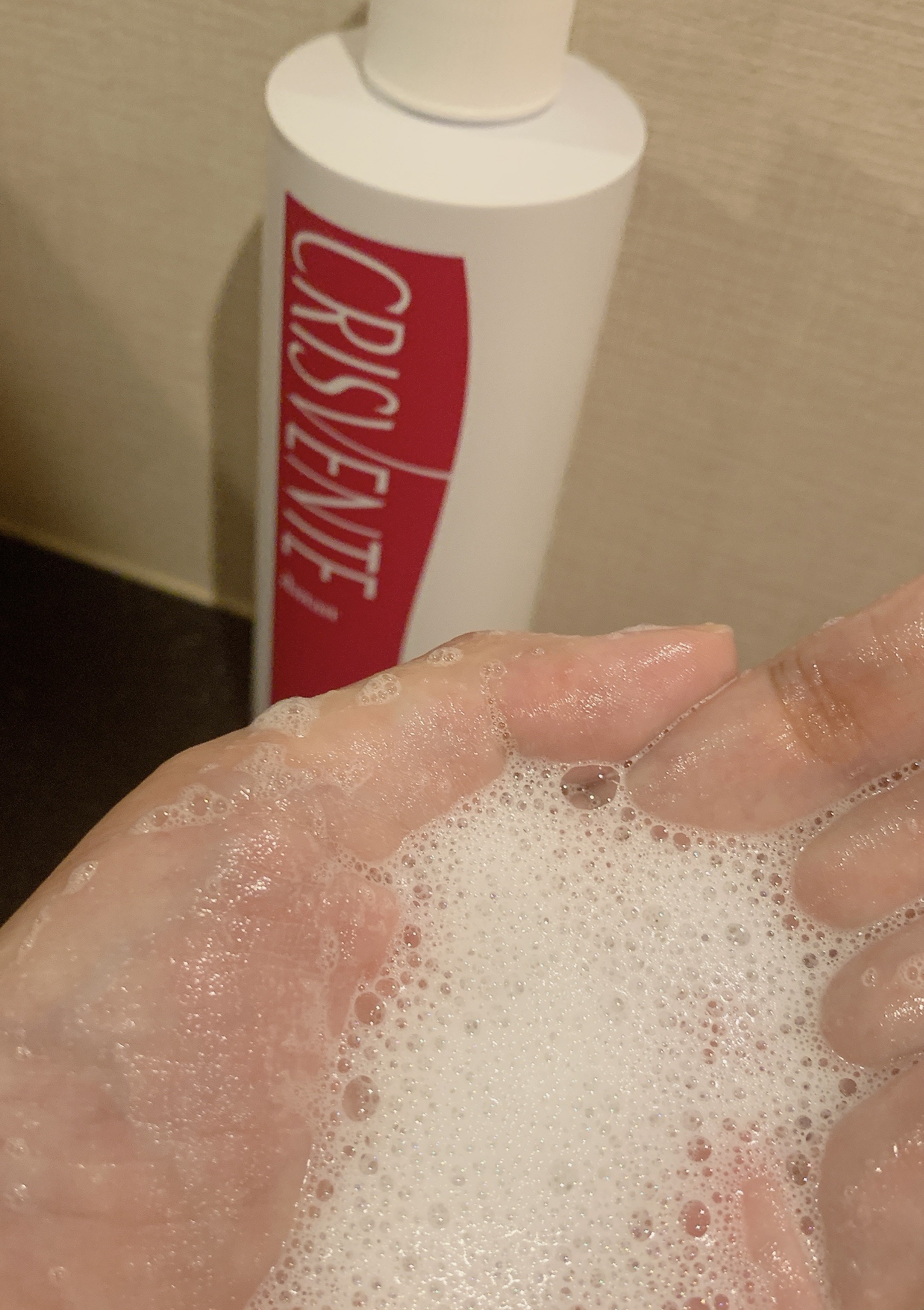 ヘアソーププレミアム/クリスバン/市販シャンプーを使ったクチコミ（3枚目）