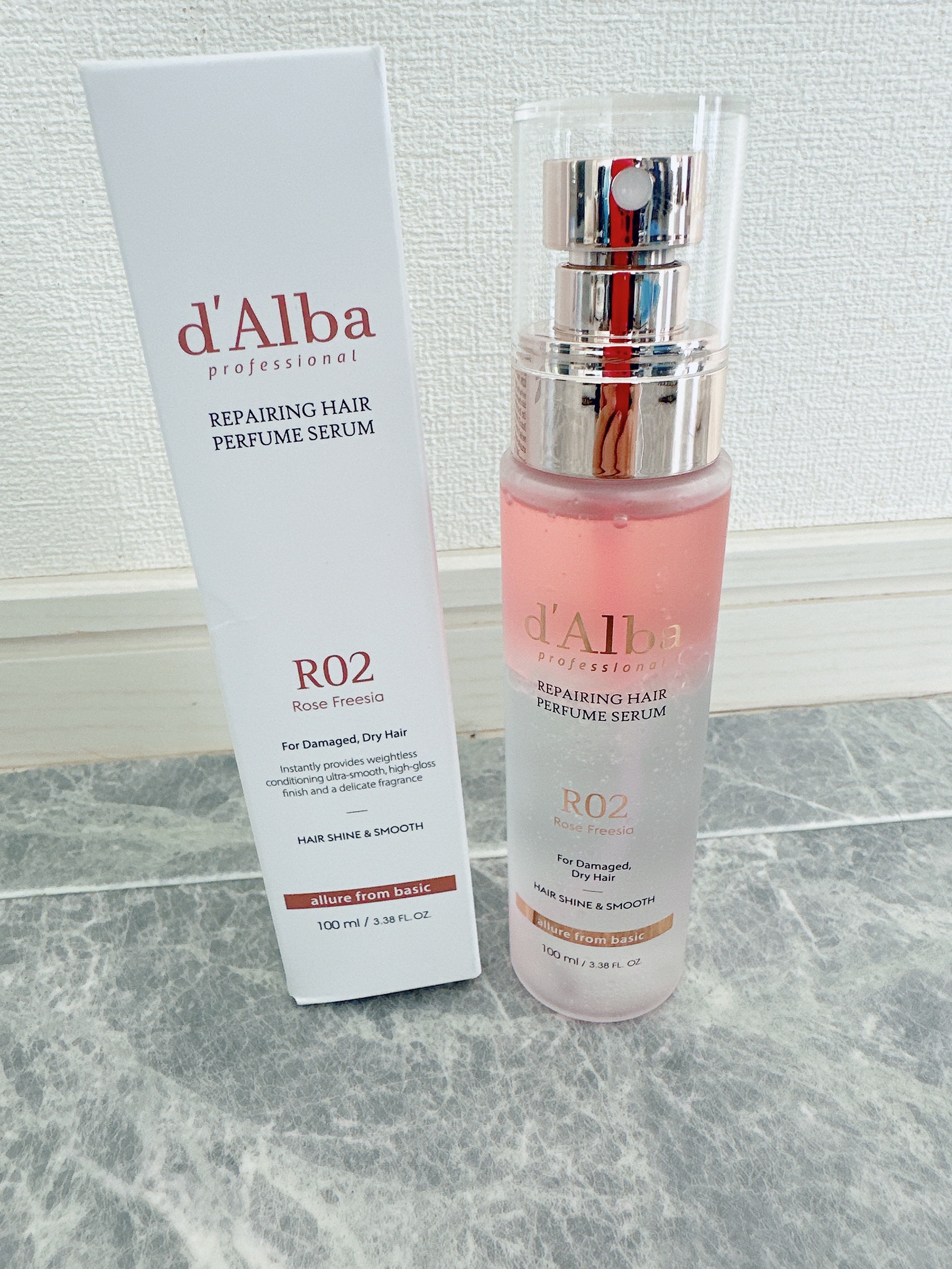 プロフェッショナルリペアリングヘアパヒュームセラム/ダルバ/ヘアミストを使ったクチコミ（1枚目）