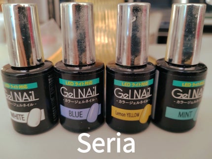 ジェルネイル(ライト対応)/セリア/ジェルネイルを使ったクチコミ(4枚目)