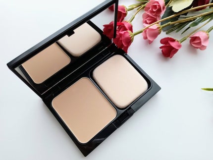 ミネラルエアリータッチファンデーション/エトヴォス/パウダーファンデーションを使ったクチコミ(2枚目)