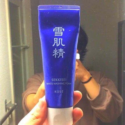 ホワイト クリーム ウォッシュ/雪肌精/洗顔フォームを使ったクチコミ(1枚目)