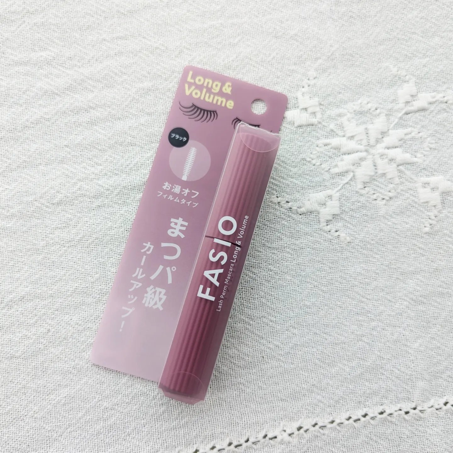 パーマネントカール マスカラ F（ボリューム） 01 ブラック/FASIO/マスカラを使ったクチコミ（2枚目）