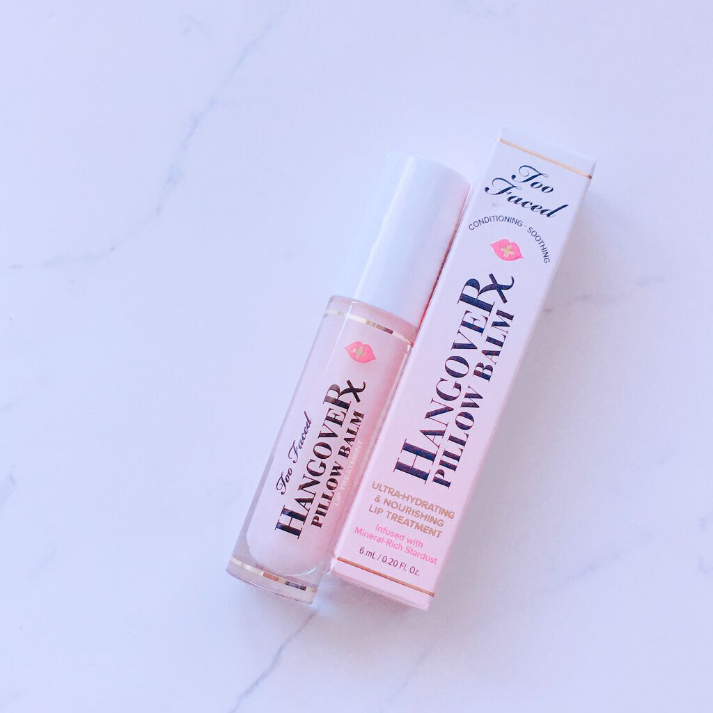 ～トゥー フェイスド ハングオーバー～ ピロー バーム リップ トリートメント/Too Faced/リップ美容液を使ったクチコミ（1枚目）