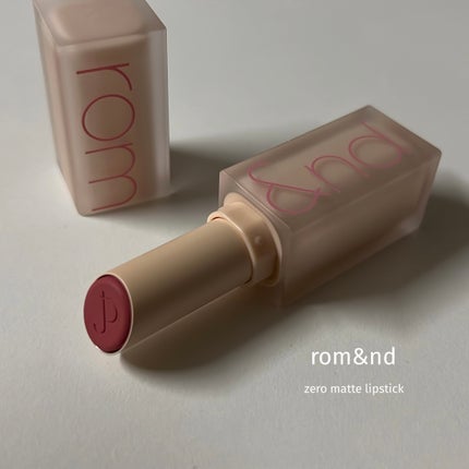 ゼロマットリップスティック/rom&nd/口紅を使ったクチコミ(1枚目)