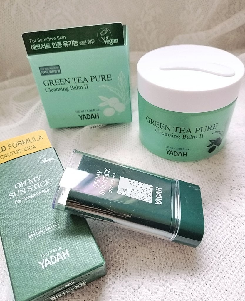 グリーンティーピュアクレンジングバームⅡ/YADAH/クレンジングバームを使ったクチコミ(1枚目)