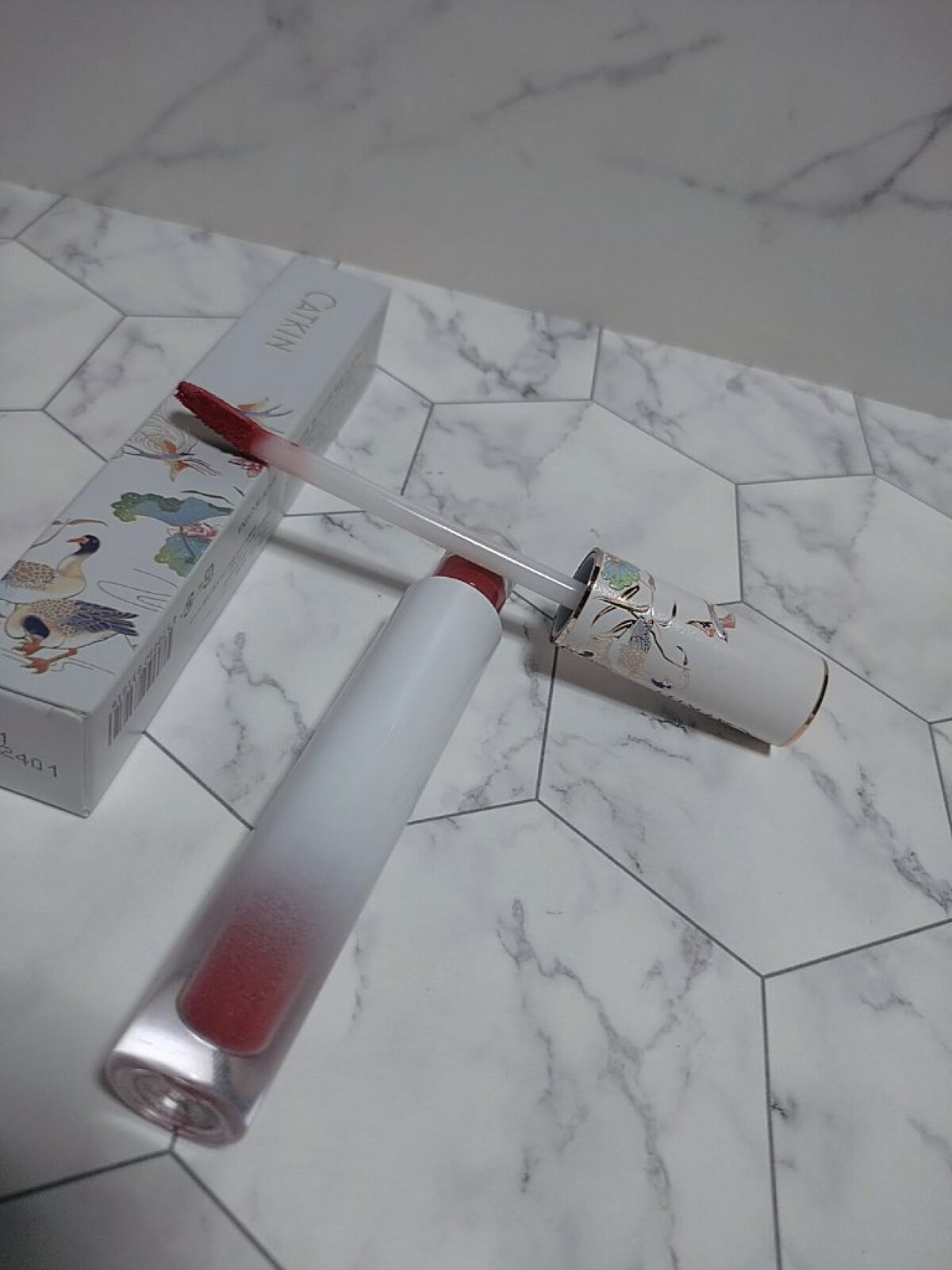 浮生若夢シリーズ 天空リップティントグロス/CATKIN/リップティントを使ったクチコミ（1枚目）