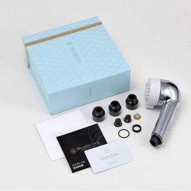 ミラブル潤/ミラブル/シャワーヘッドを使ったクチコミ(3枚目)