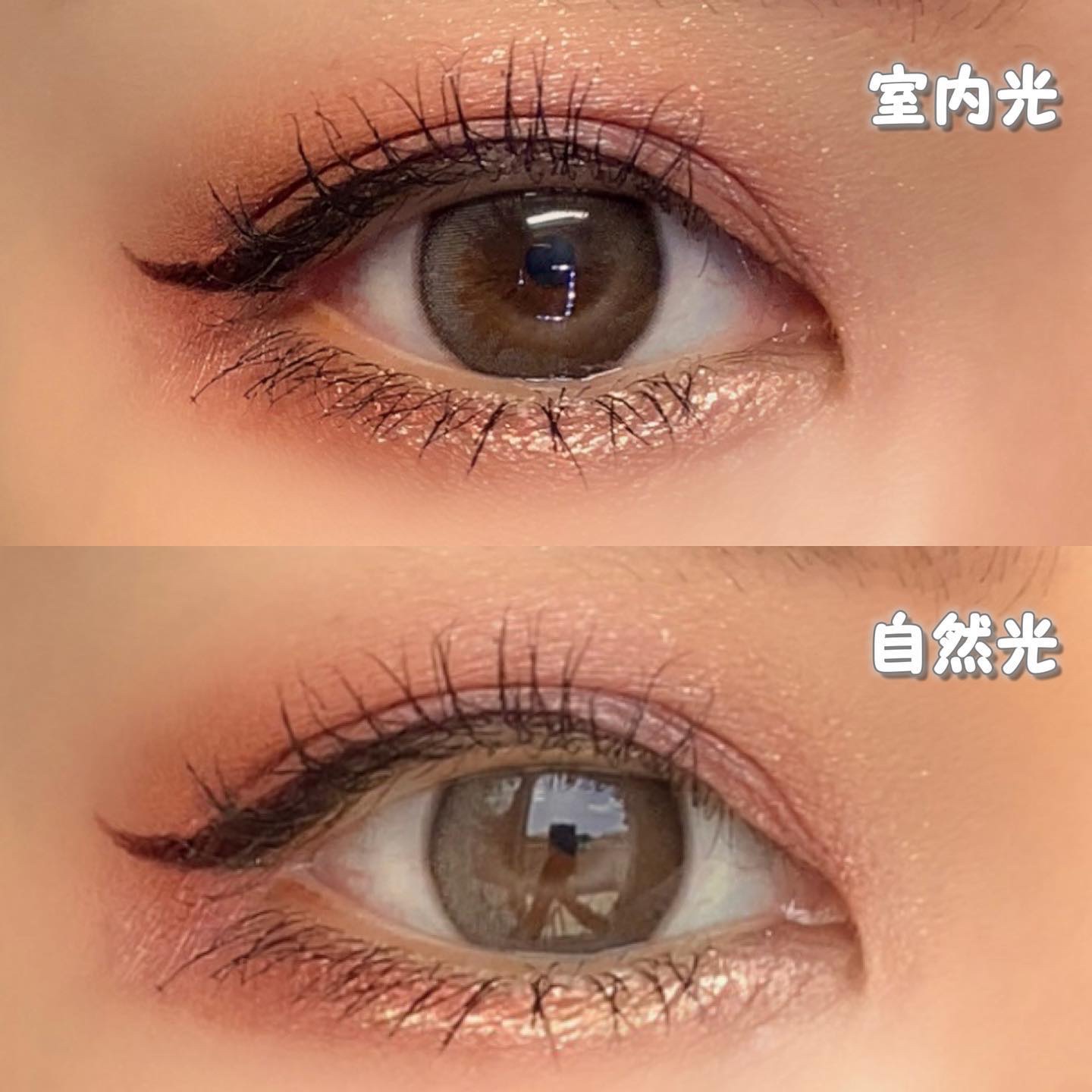 Daisy Shower 1Day/chuu LENS/ワンデー（１DAY）カラコンを使ったクチコミ（3枚目）