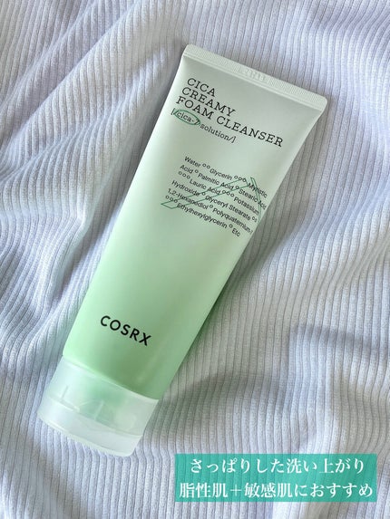 tomomi|コスメレビュー on LIPS 「7種類のシカ成分配合🦌敏感になったお肌を鎮静するふわもち洗顔🫧..」(6枚目)