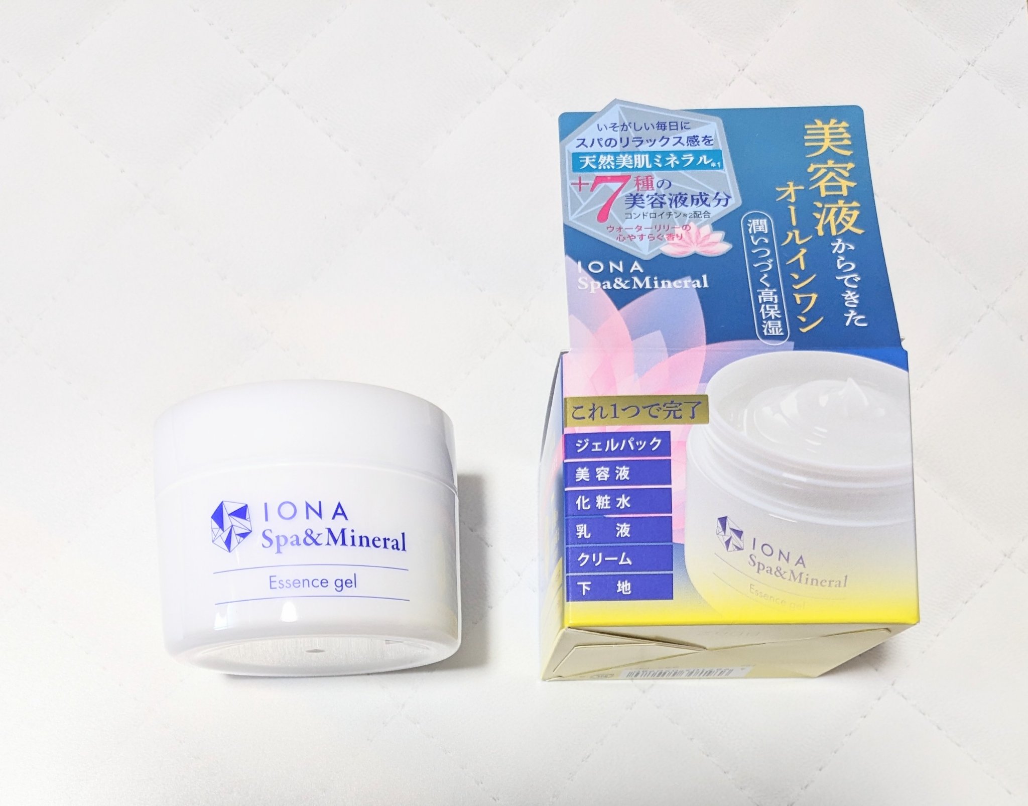 スパ＆ミネラル エッセンス ジェル/IONA/フェイスクリームを使ったクチコミ（2枚目）