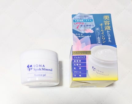 スパ&ミネラル エッセンス ジェル/IONA/フェイスクリームを使ったクチコミ(2枚目)
