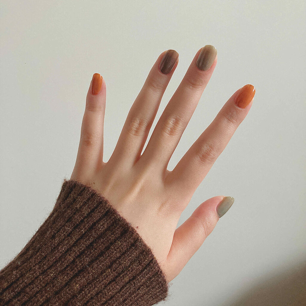 カラフルネイルズ/キャンメイク/マニキュアを使ったクチコミ（2枚目）