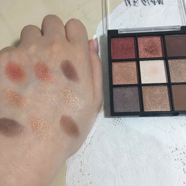 UR GLAM　BLOOMING EYE COLOR PALETTE/U R GLAM/パウダーアイシャドウを使ったクチコミ（2枚目）