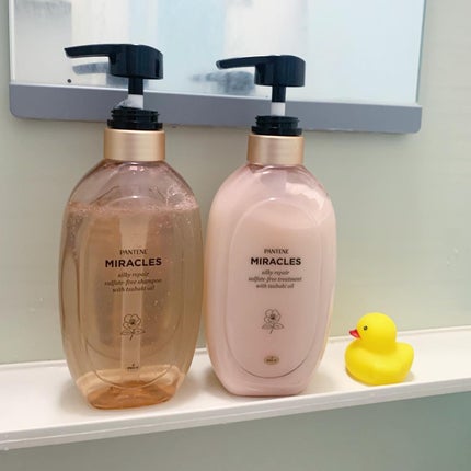 ミラクルズ サルフェート無添加&ジェントルリペア ボンドリペア シャンプー/トリートメント/パンテーン/市販シャンプーを使ったクチコミ(4枚目)