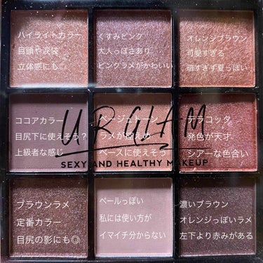 UR GLAM　BLOOMING EYE COLOR PALETTE/U R GLAM/アイシャドウパレットを使ったクチコミ（2枚目）