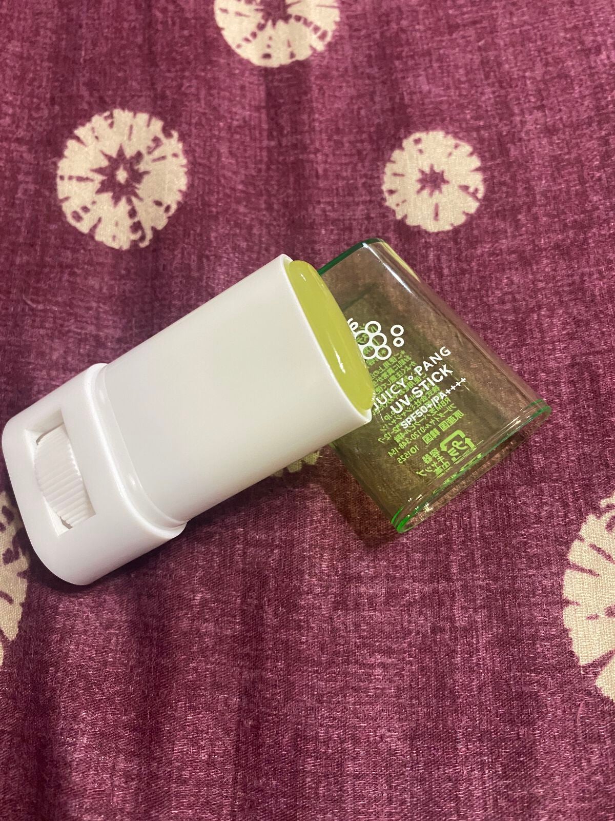 アピュー ジューシーパン UVスティック/A’pieu/日焼け止め・UVケアを使ったクチコミ(3枚目)