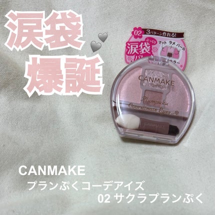 プランぷくコーデアイズ/キャンメイク/パウダーアイシャドウを使ったクチコミ(1枚目)