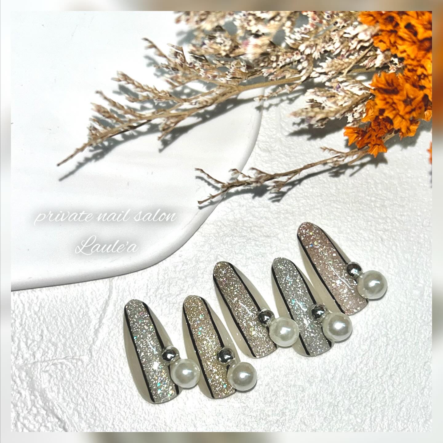 フェアリーグリッター/sofirah/ジェルネイルを使ったクチコミ（2枚目）