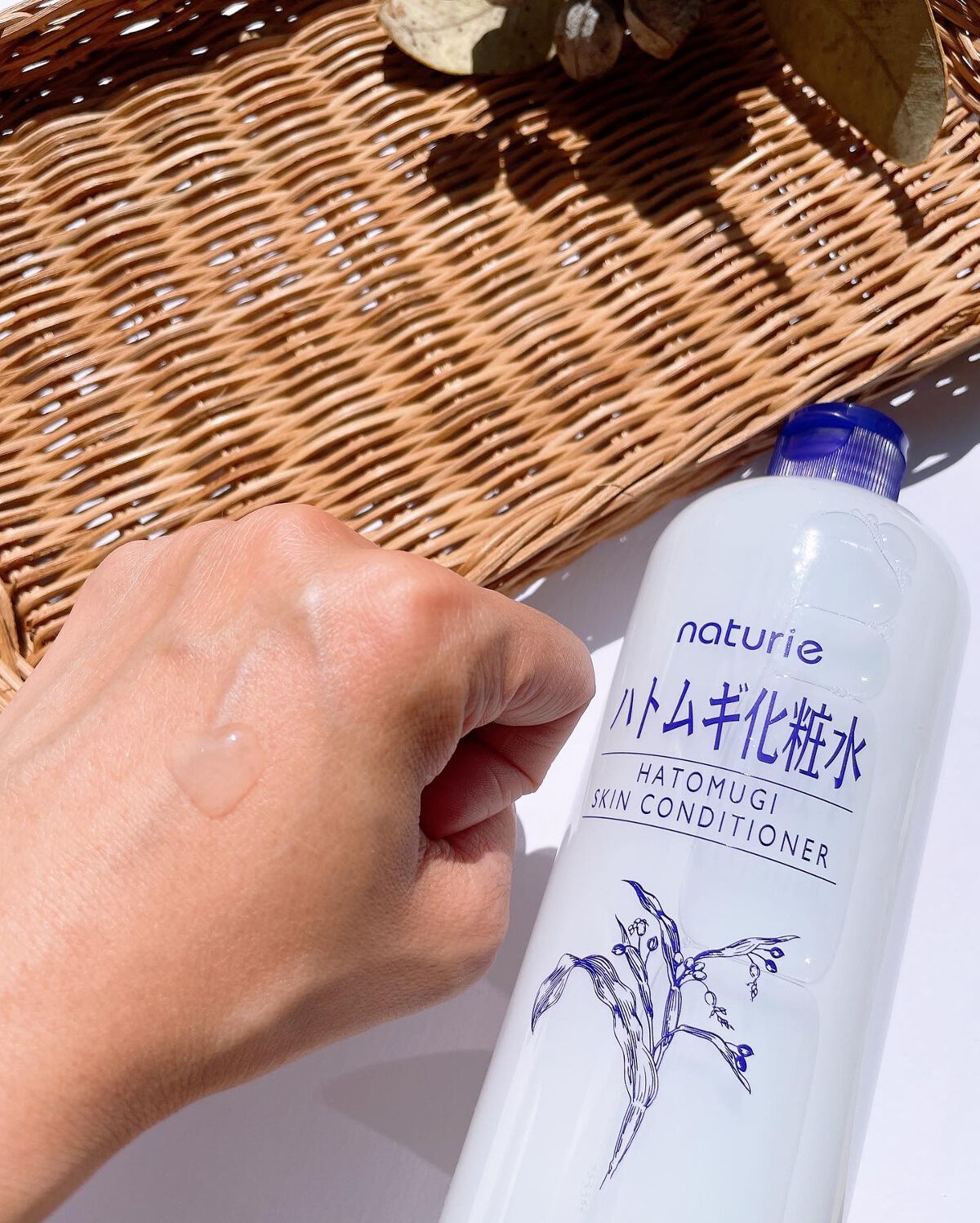 ハトムギ保湿ジェル(ナチュリエ スキンコンディショニングジェル)/ナチュリエ/美容液を使ったクチコミ(4枚目)