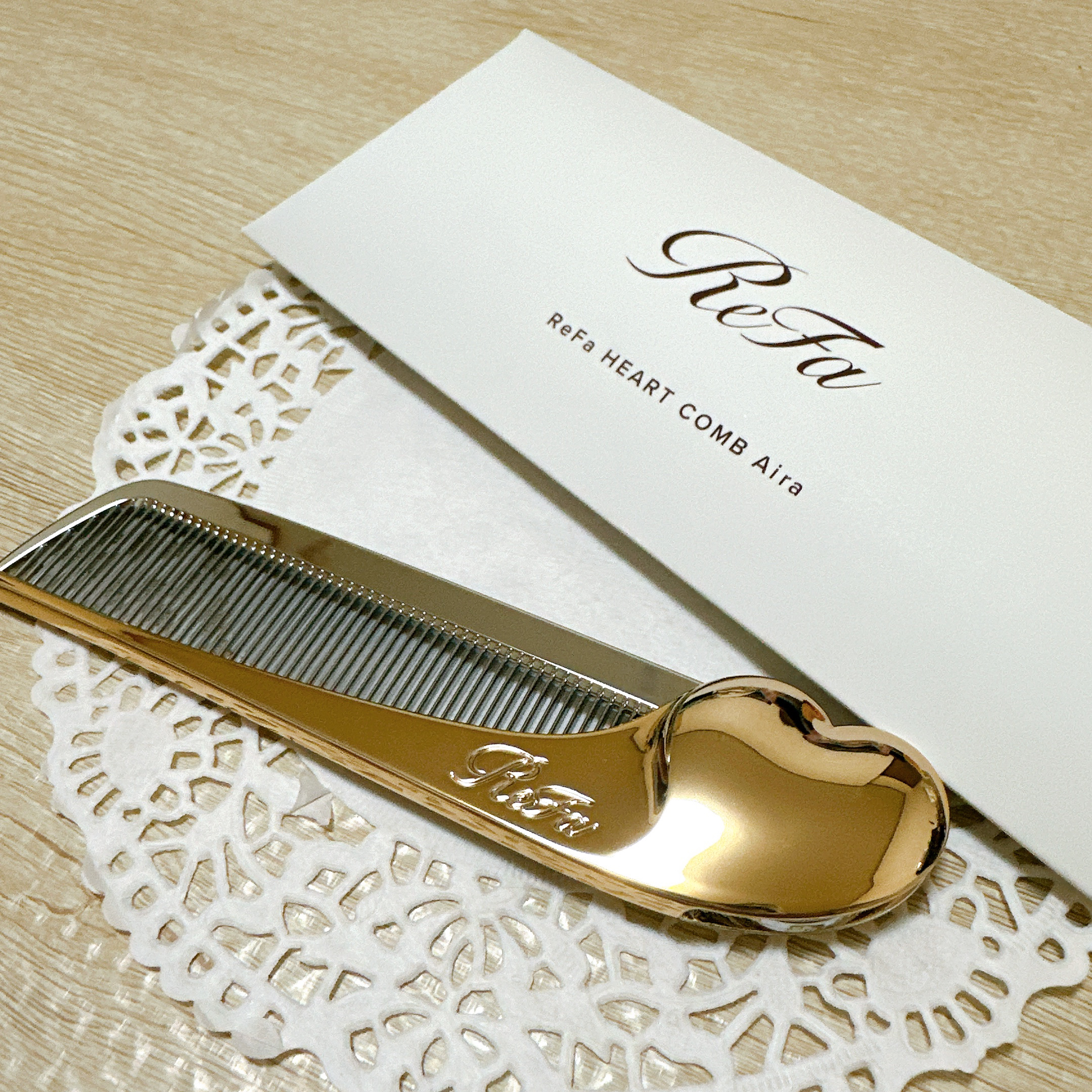 ReFa HEART COMB Aira/ReFa/ヘアコームを使ったクチコミ（2枚目）