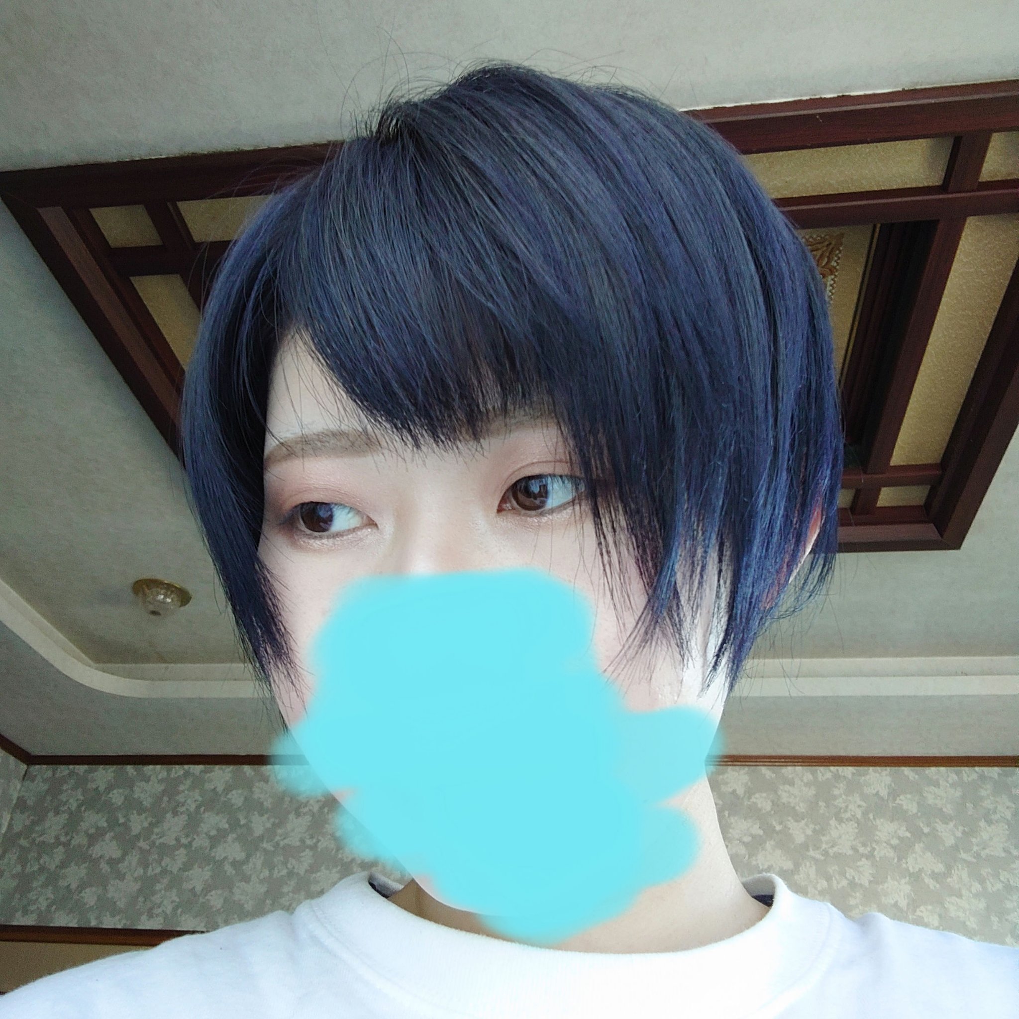 ボンディング・メタリックス M18 サファイアネイビー/got2b/ヘアカラーを使ったクチコミ（2枚目）