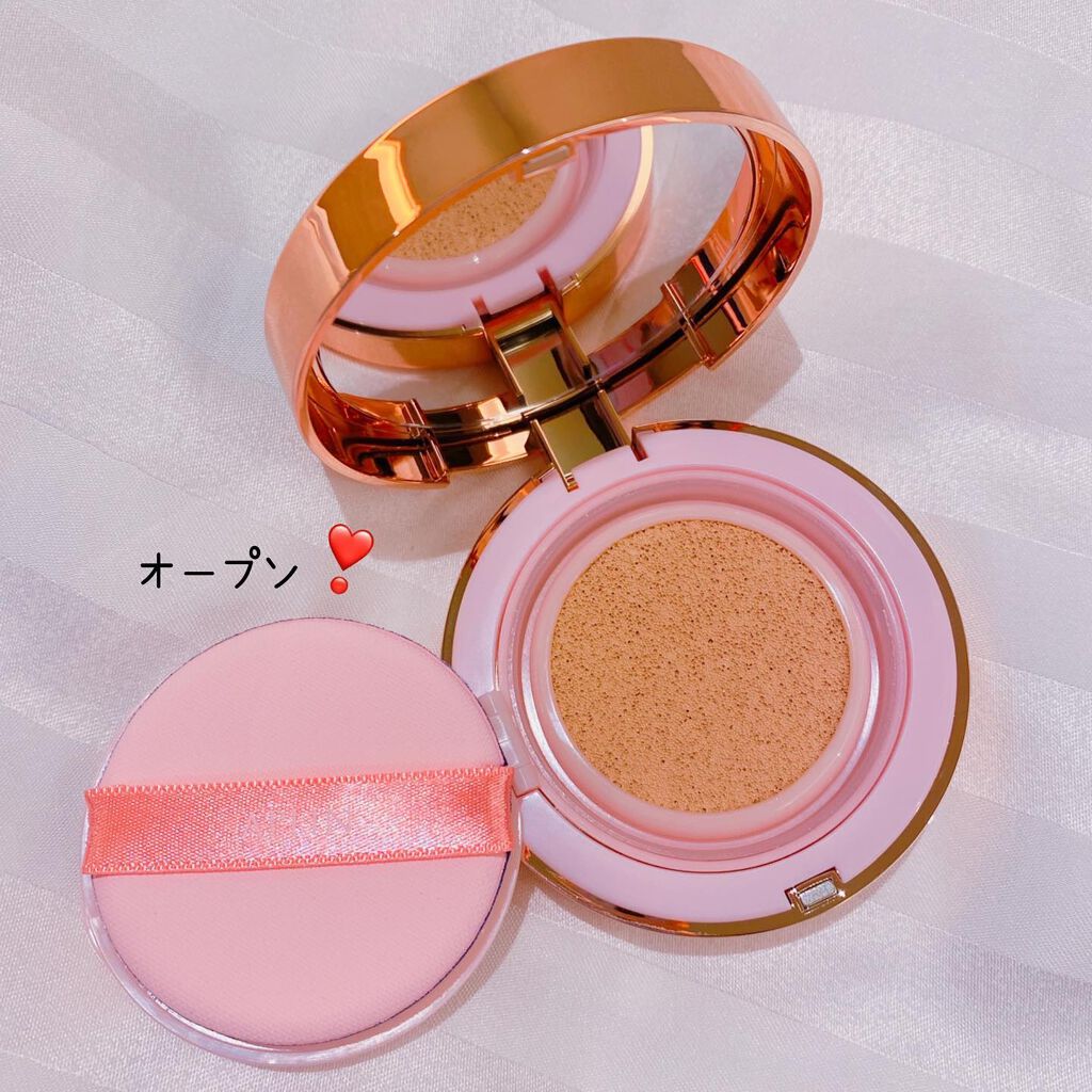 ピンクティーツリーカバークッション/APLIN/クッションファンデーションを使ったクチコミ（3枚目）