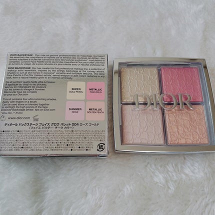 ディオール バックステージ フェイス グロウ パレット/Dior/ハイライトを使ったクチコミ(5枚目)