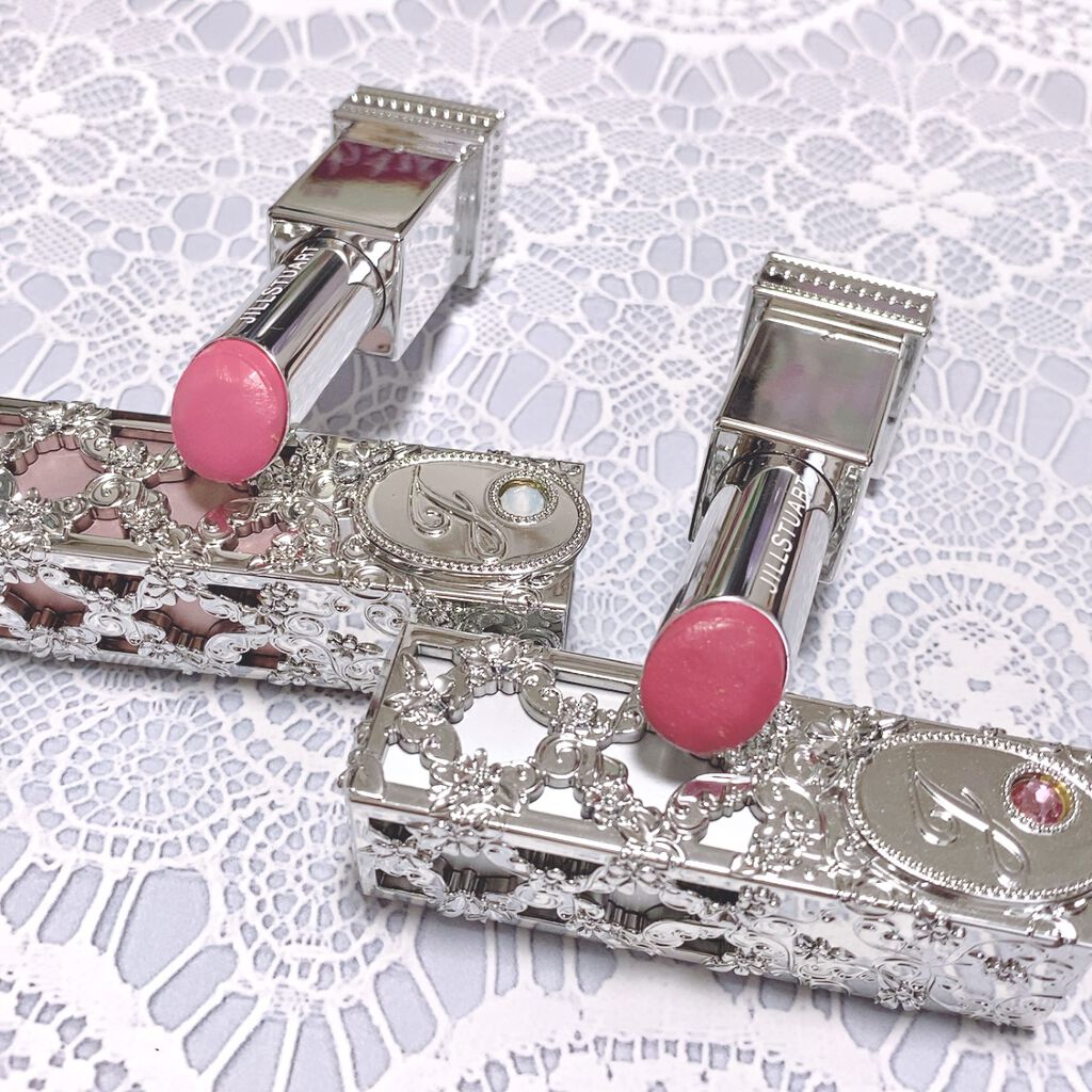 ルージュ マイドレス 14 bustier dress/JILL STUART/口紅を使ったクチコミ（3枚目）