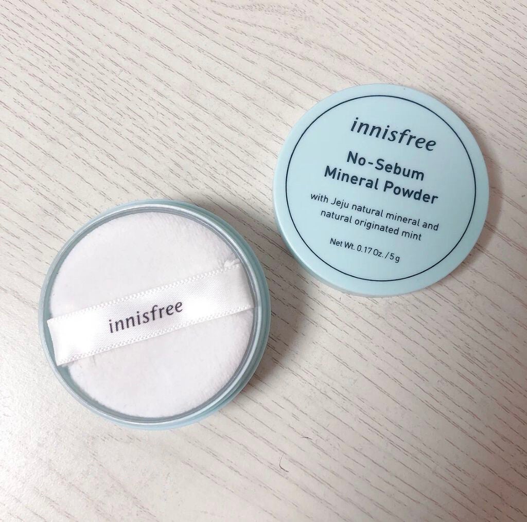 ノーセバム ミネラルパウダー/innisfree/ルースパウダーを使ったクチコミ(1枚目)