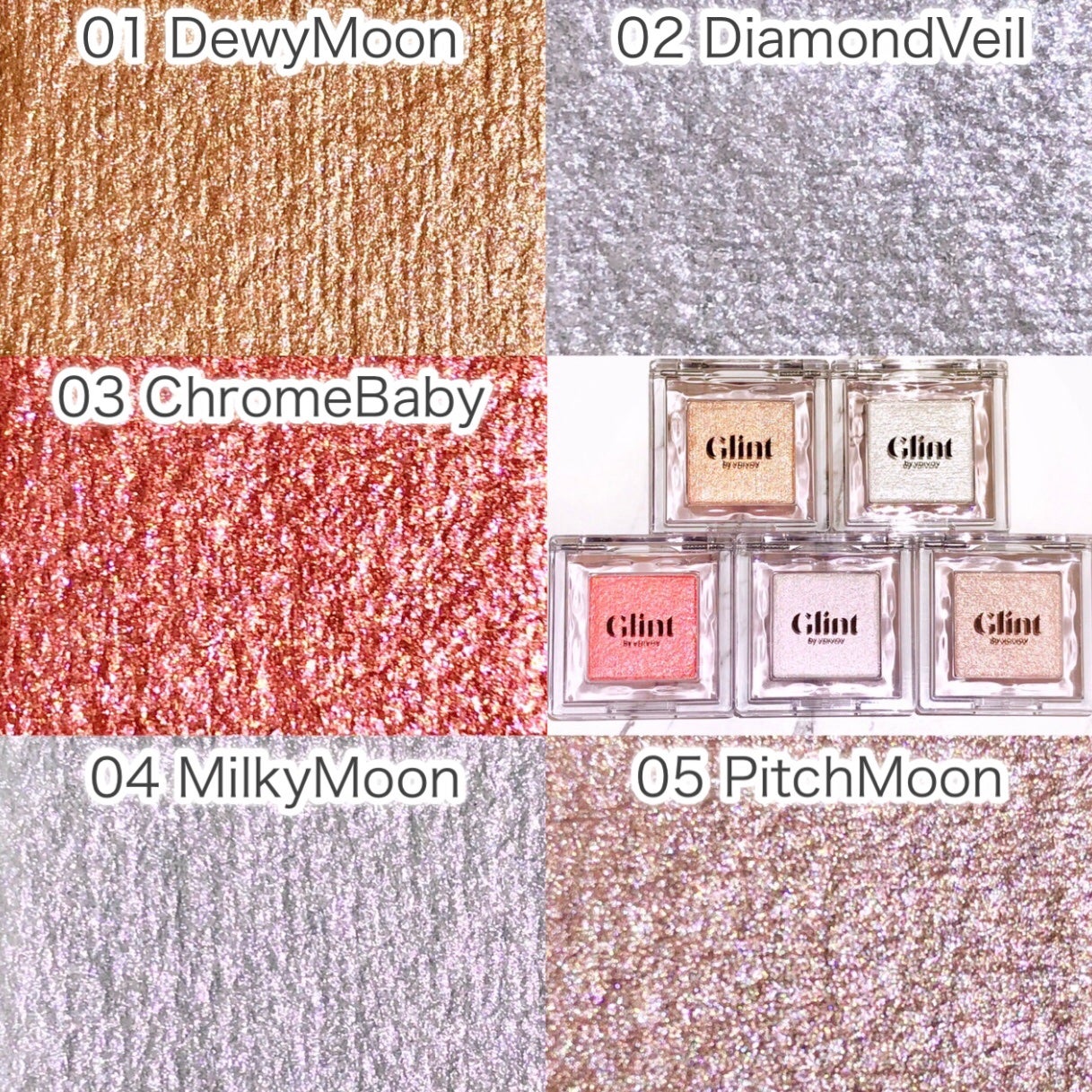 ビディボブ ハイライター/Glint/パウダーハイライトを使ったクチコミ(4枚目)